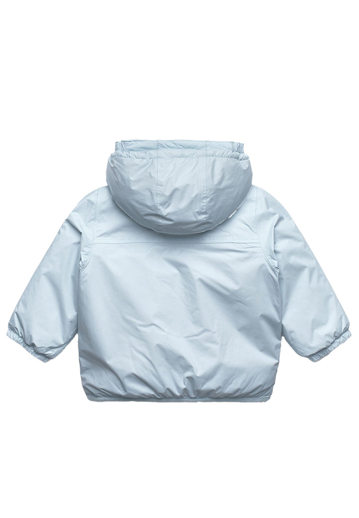 Giubbotto celeste per neonato