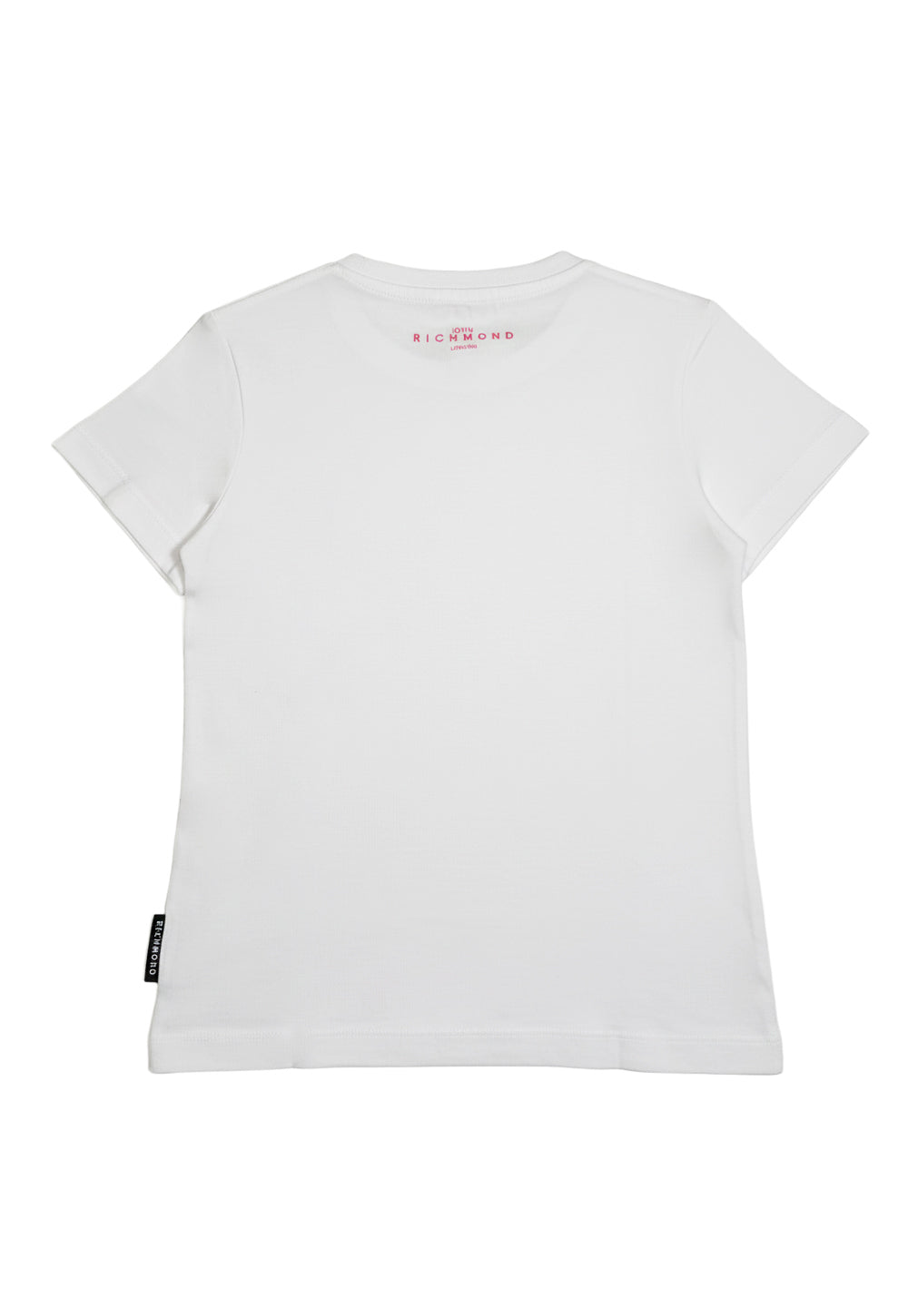 T-shirt bianca per bambina