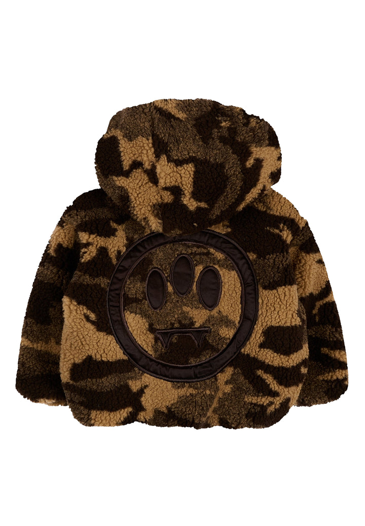 Giubbotto teddy marrone per neonato
