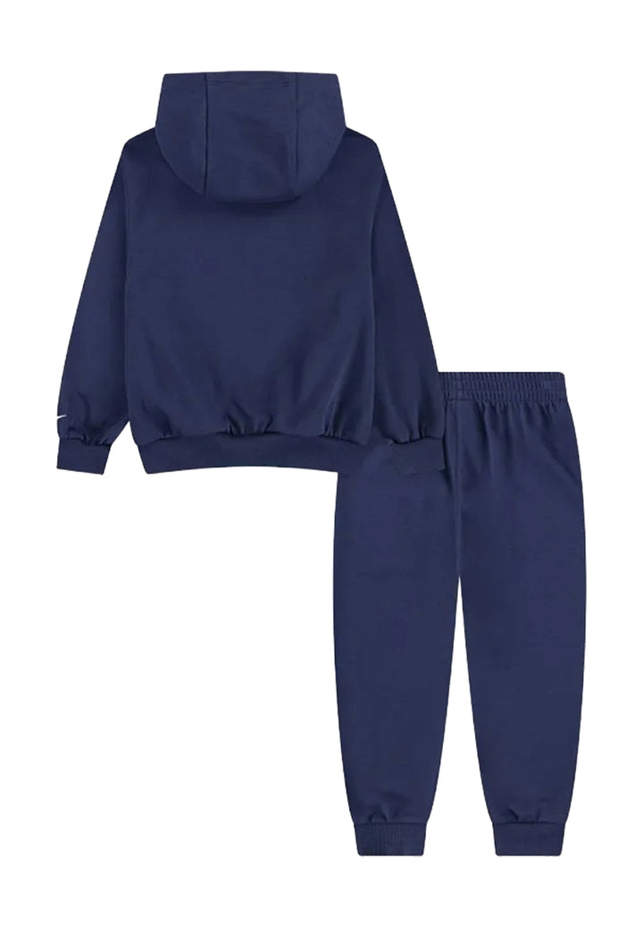 Completo felpa blu per bambino