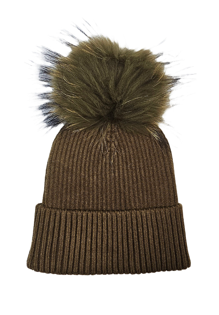 Cappello verde per bambina