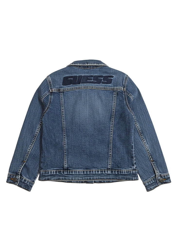 Giubbino denim blu per bambino