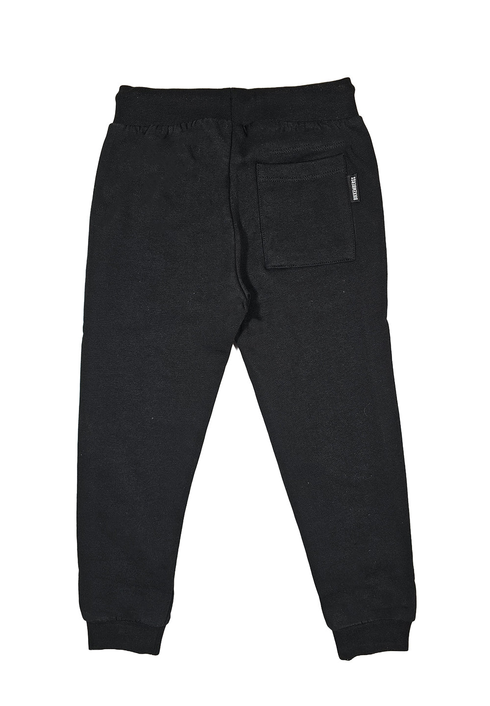 Black fleece trousers for boy