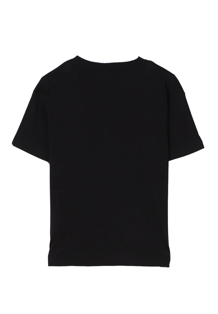 T-shirt nera per bambino
