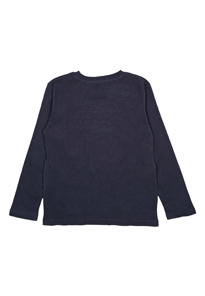 T-shirt blu per bambino