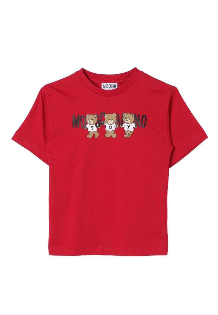 T-shirt rossa per bambino