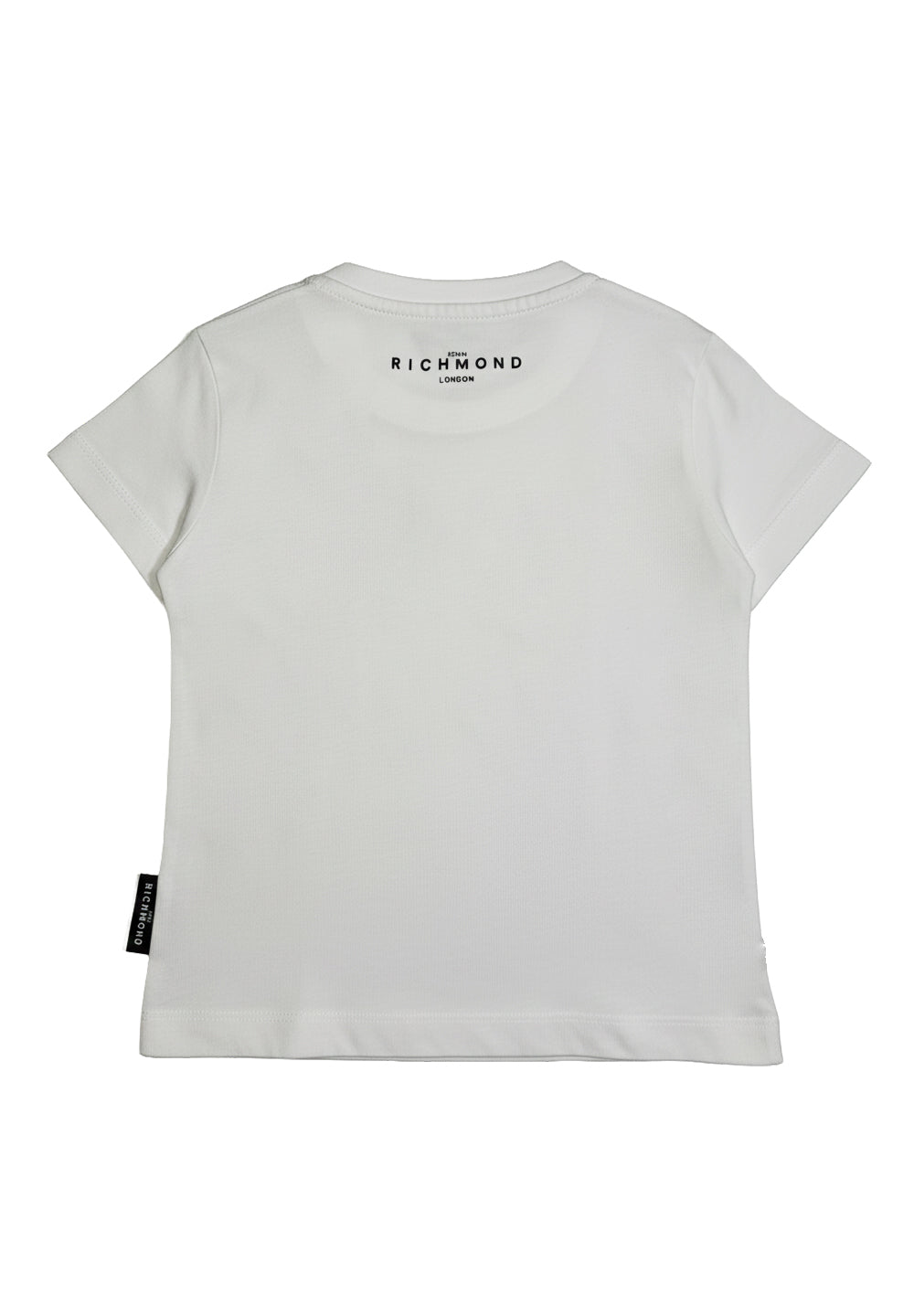 T-shirt bianca per neonato