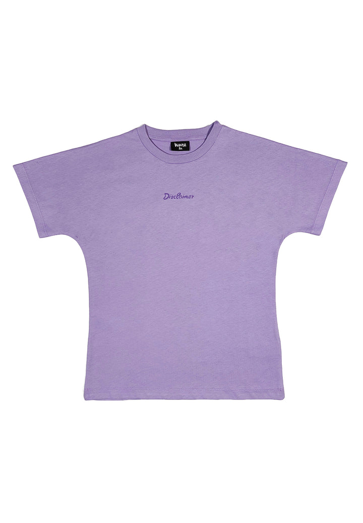 T-shirt lilla per bambina