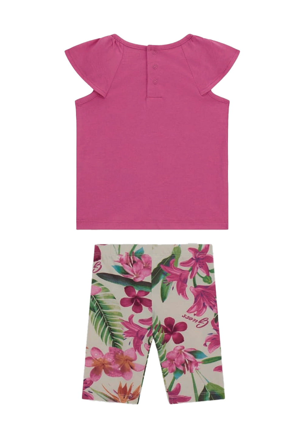 Completo fuxia per neonata