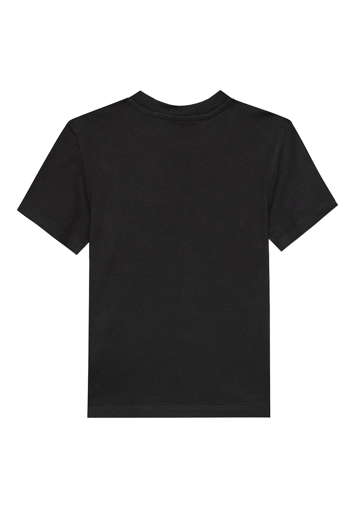 T-shirt nera per bambino