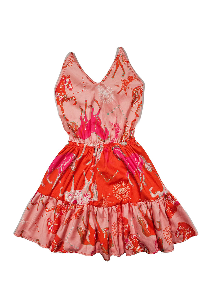 Vestito multicolor per bambina