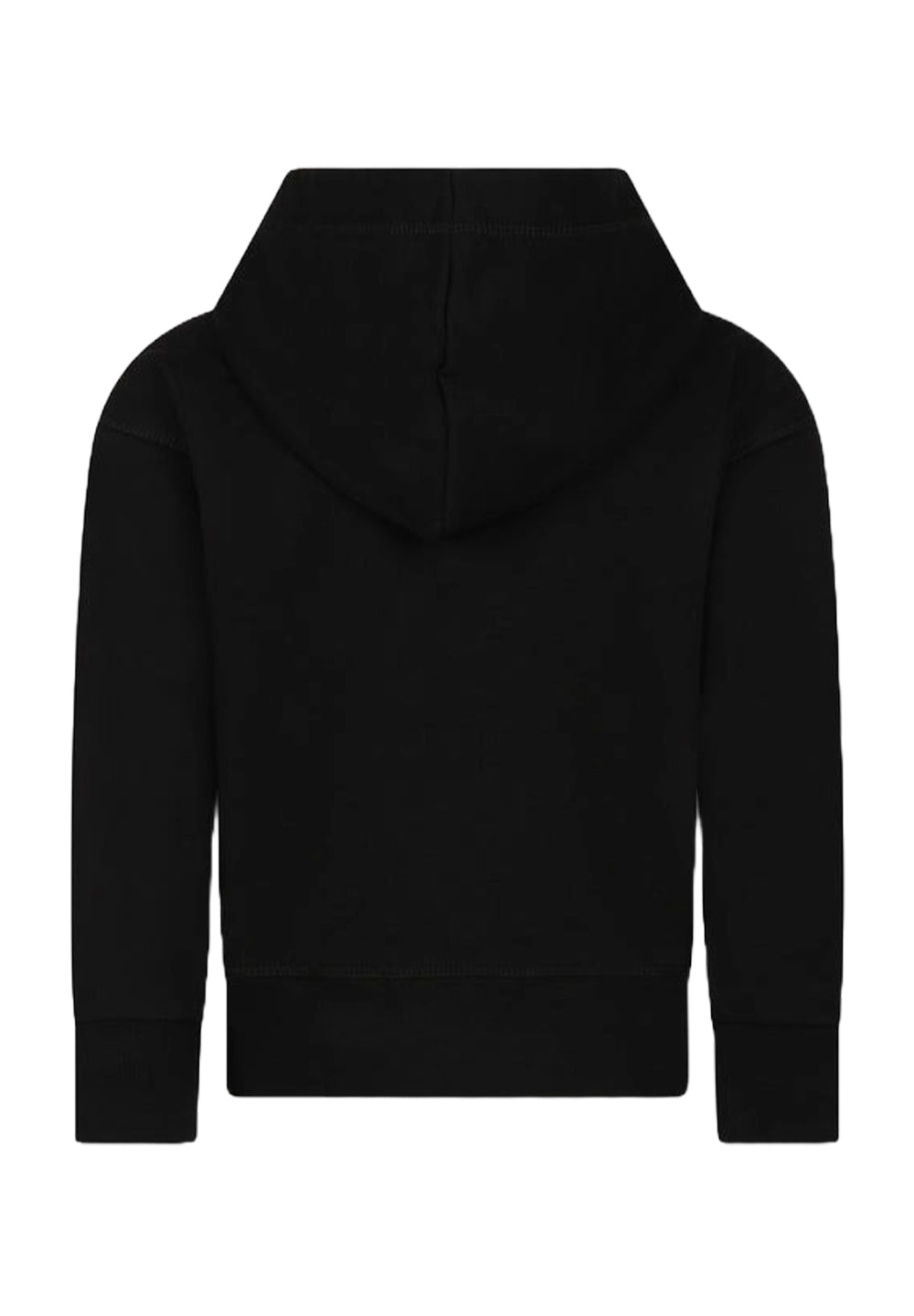 Black hooded sweatshirt for boy