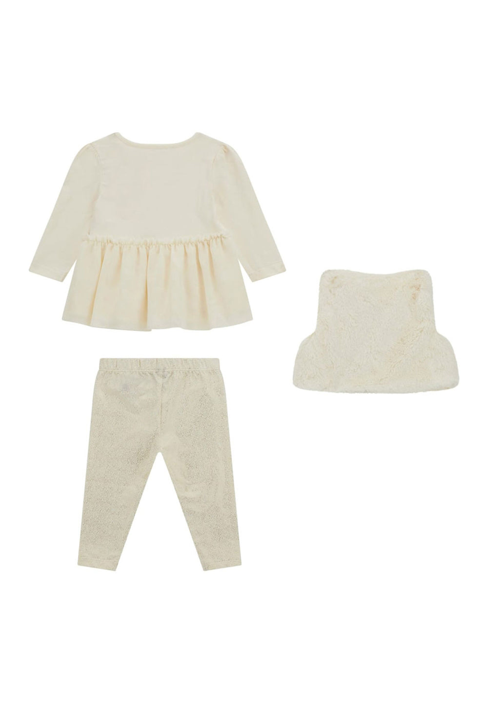 Completo crema per neonata