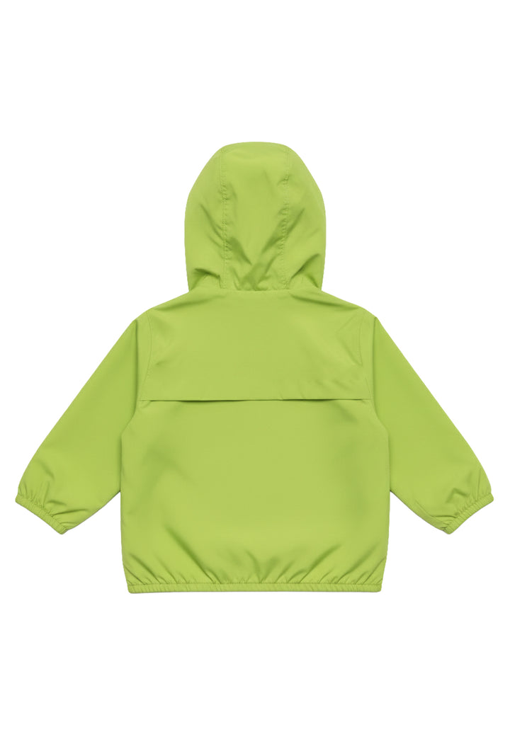 Giubbino reversibile lime-blu per neonato