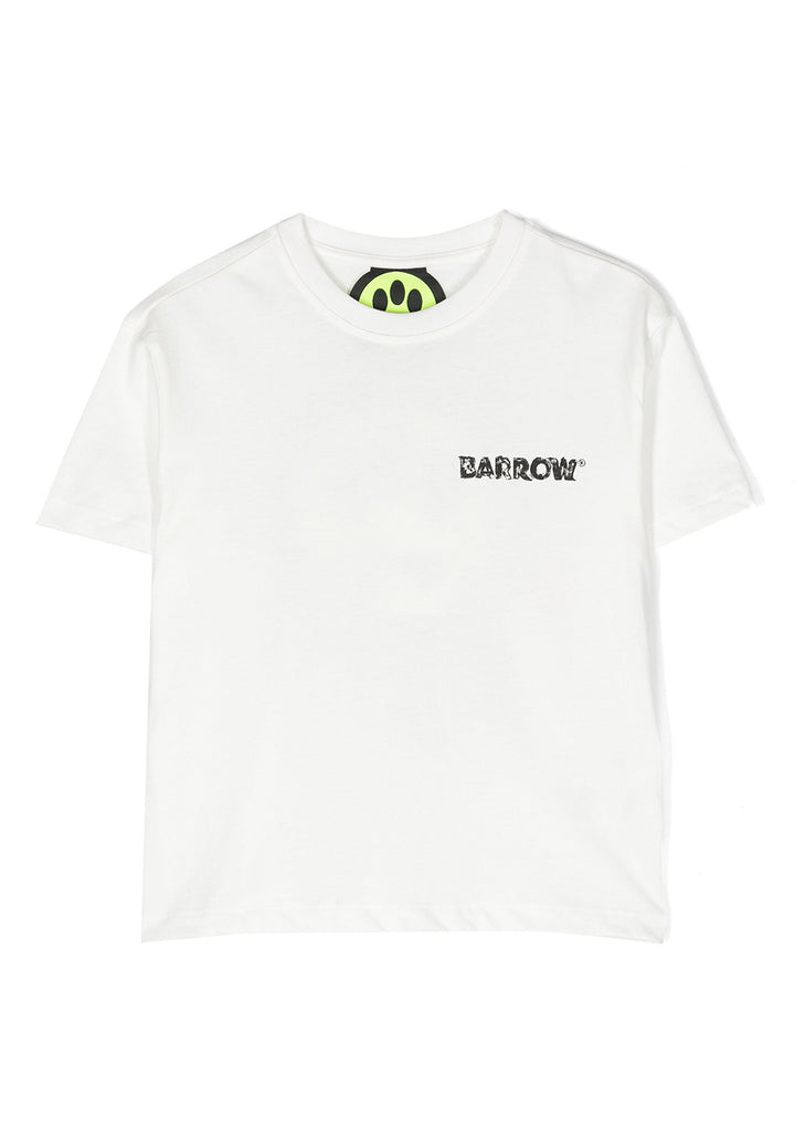 T-shirt bianca per bambina