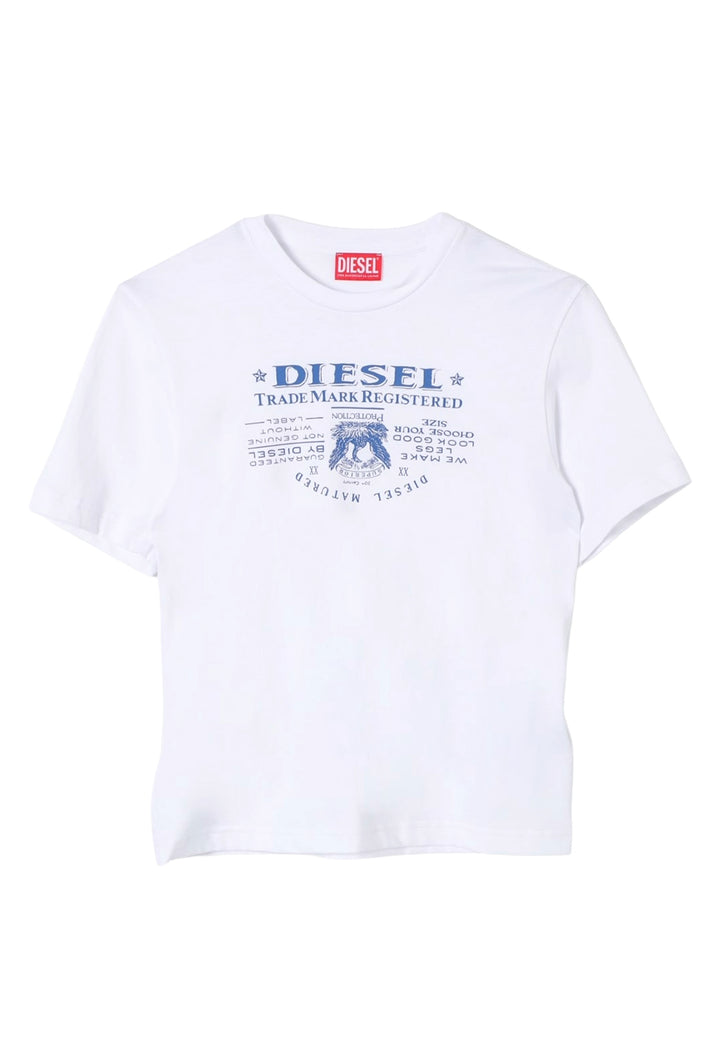 T-shirt bianca per bambino