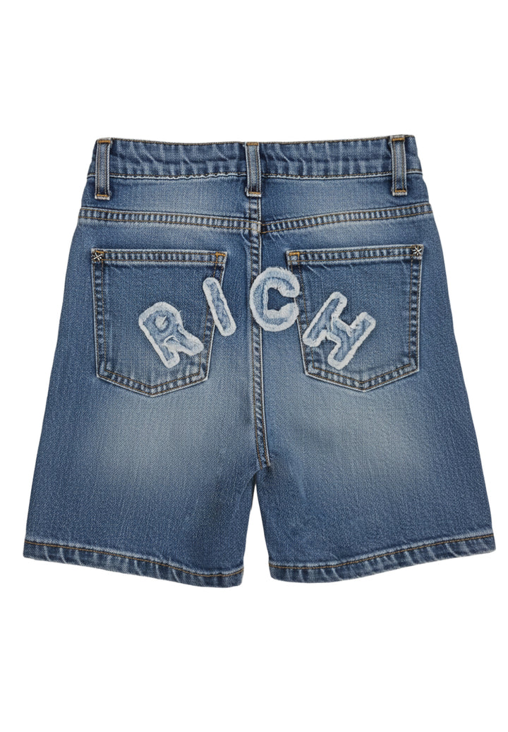 Bermuda blu denim per bambino