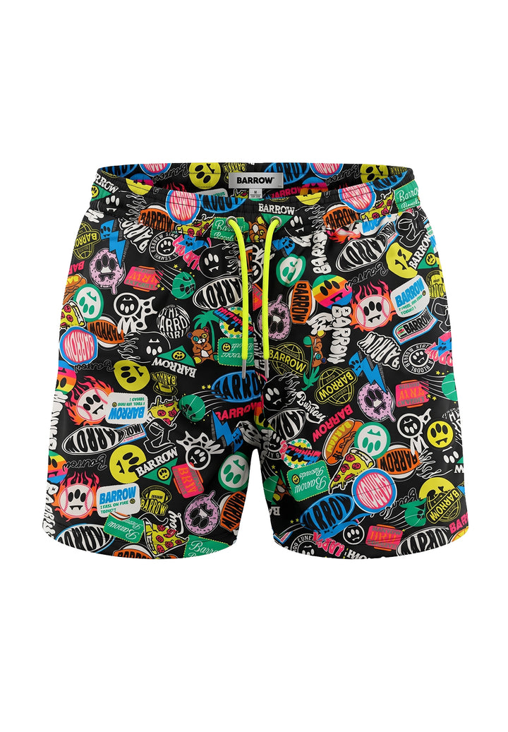 Costume boxer multicolor per bambino