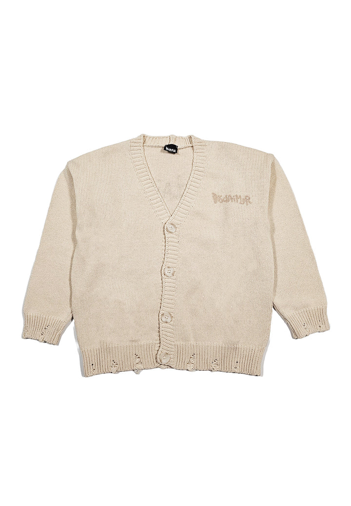 Cream cardigan for boys