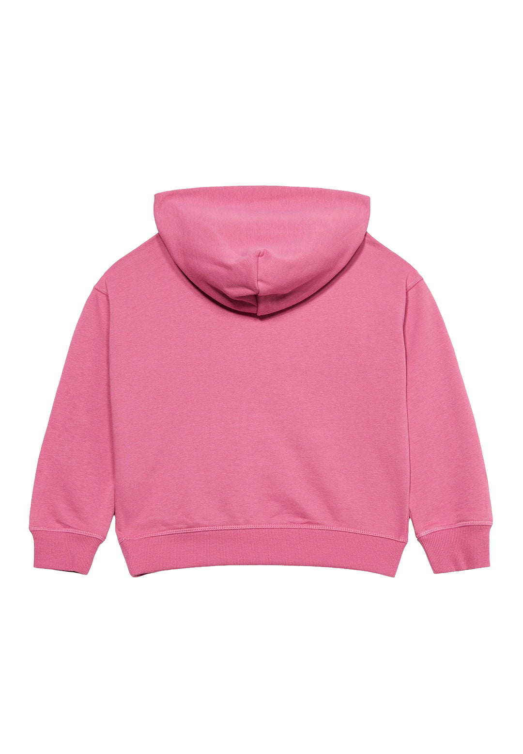 Felpa cappuccio rosa per bambina