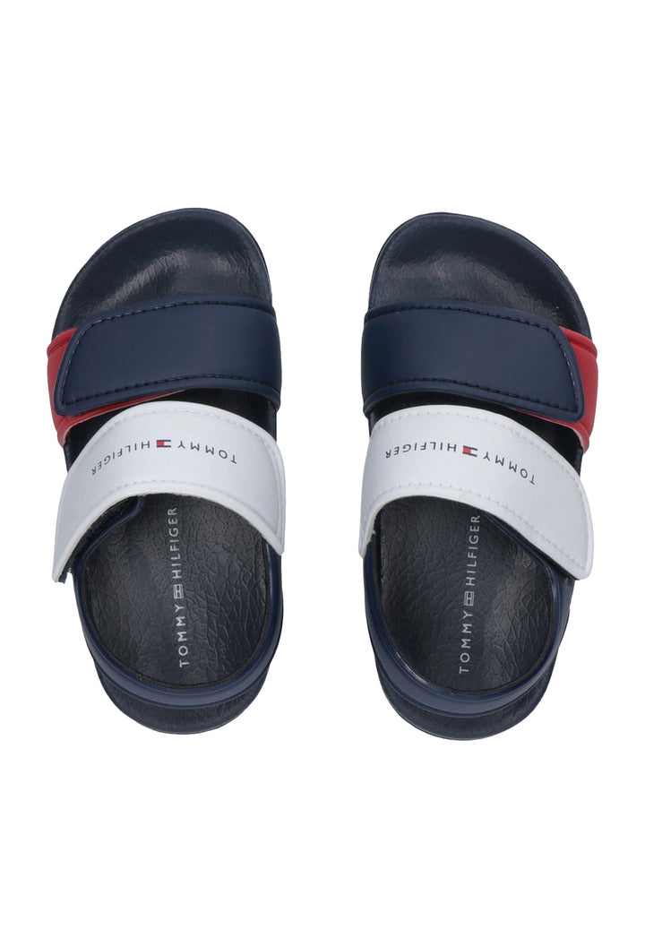 Sandali blu per neonato