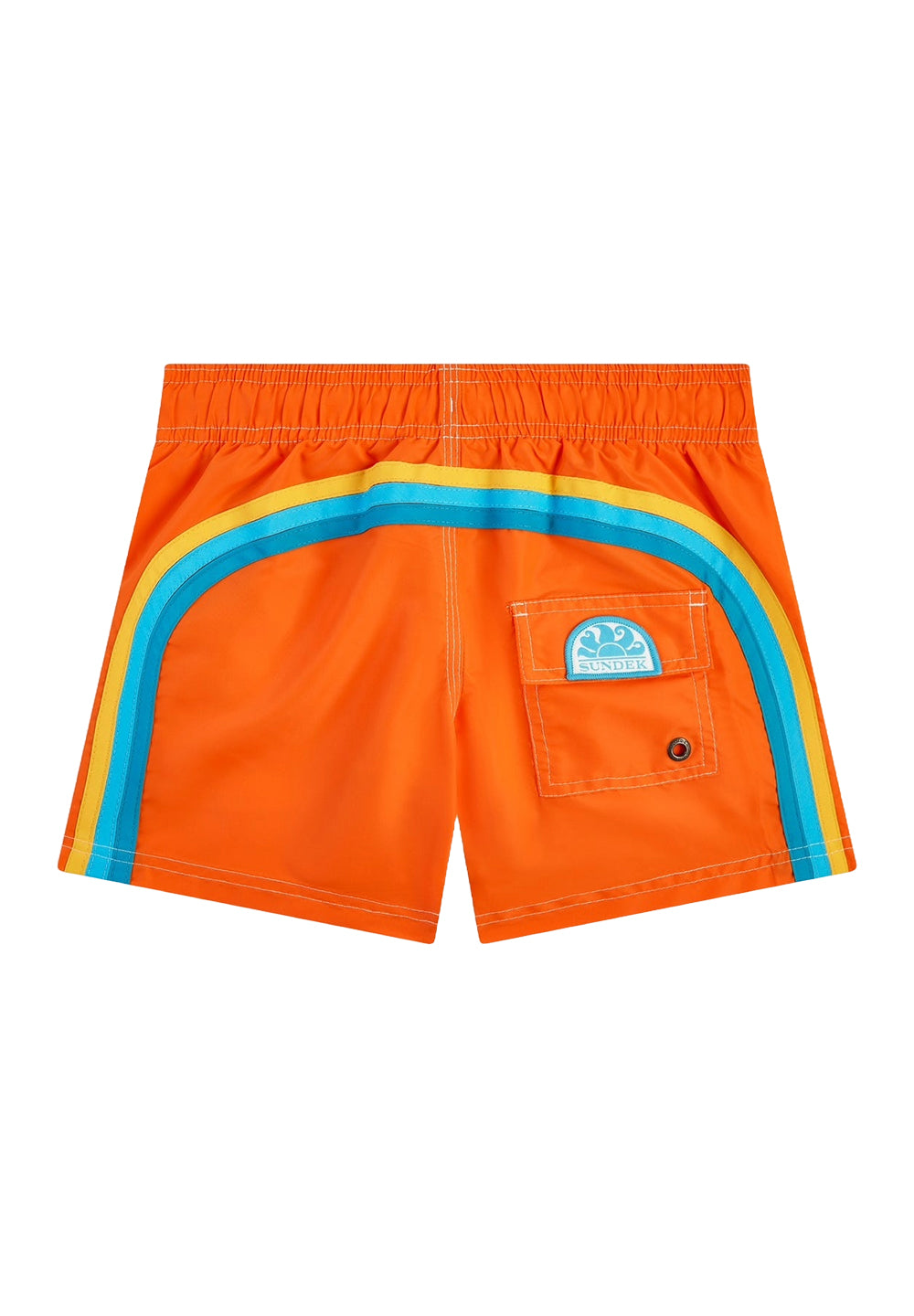 Costume boxer arancione per bambino