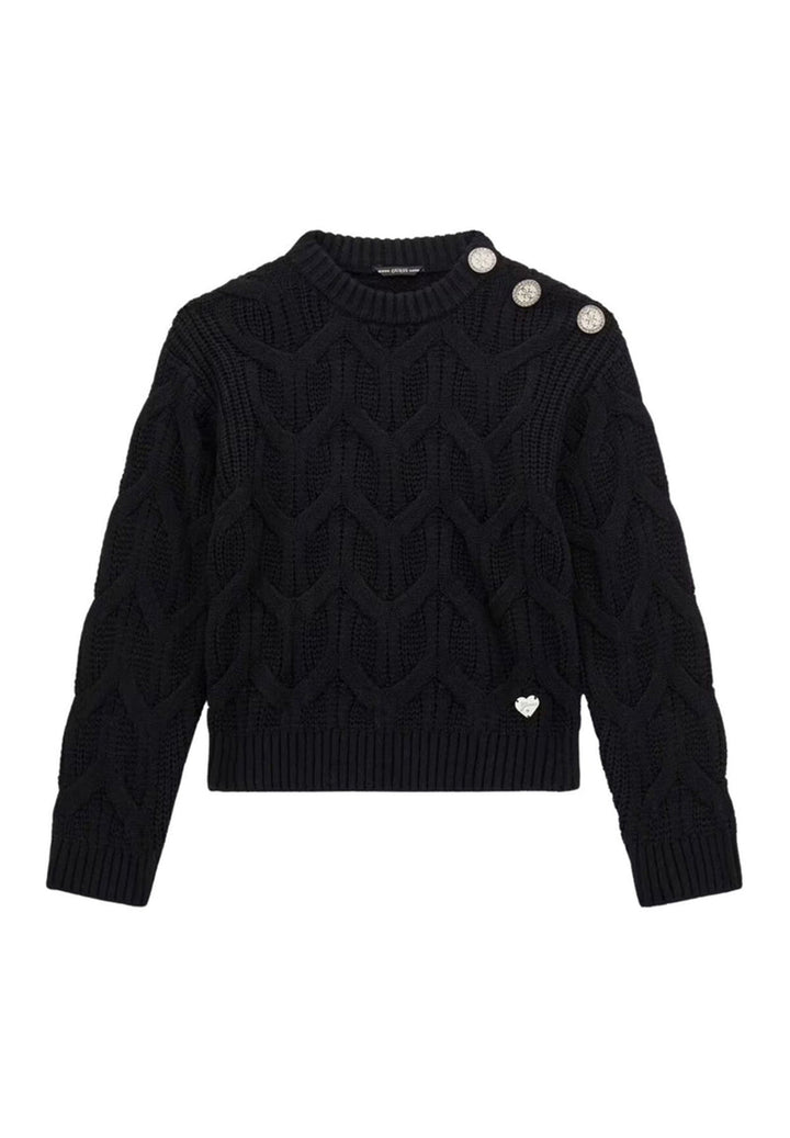 Maglione nero per bambina