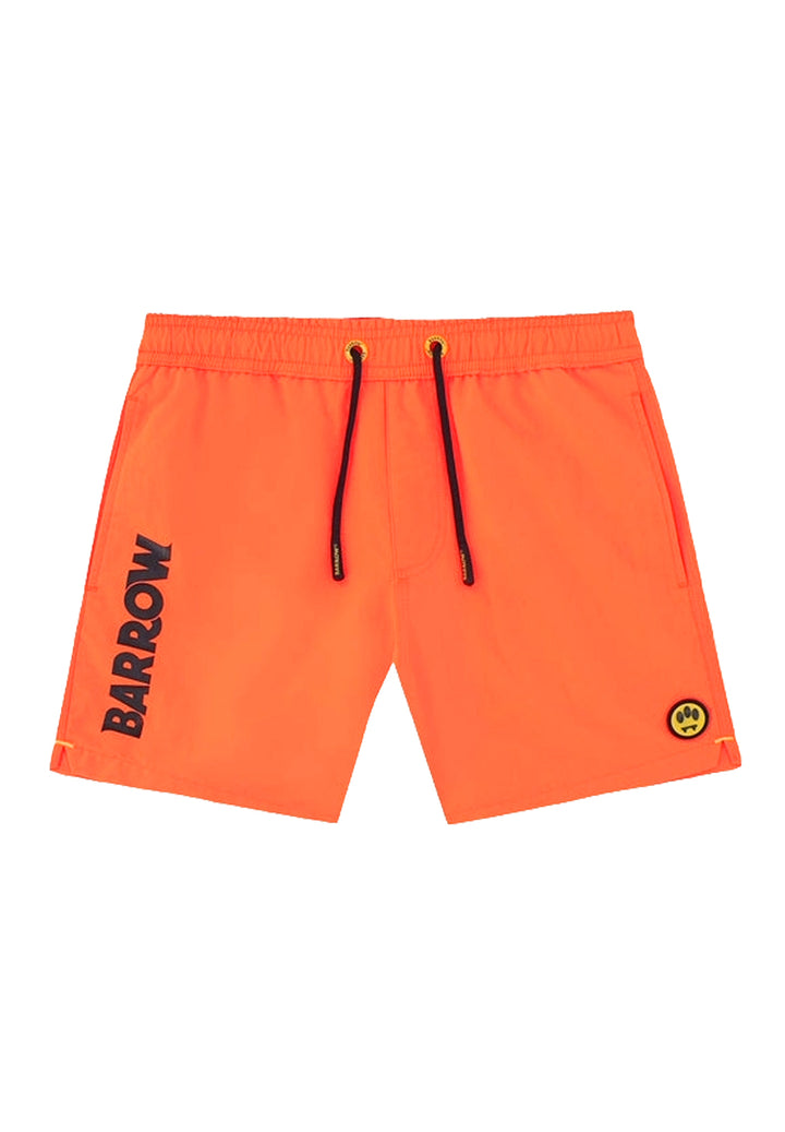Costume boxer arancione fluo per bambino