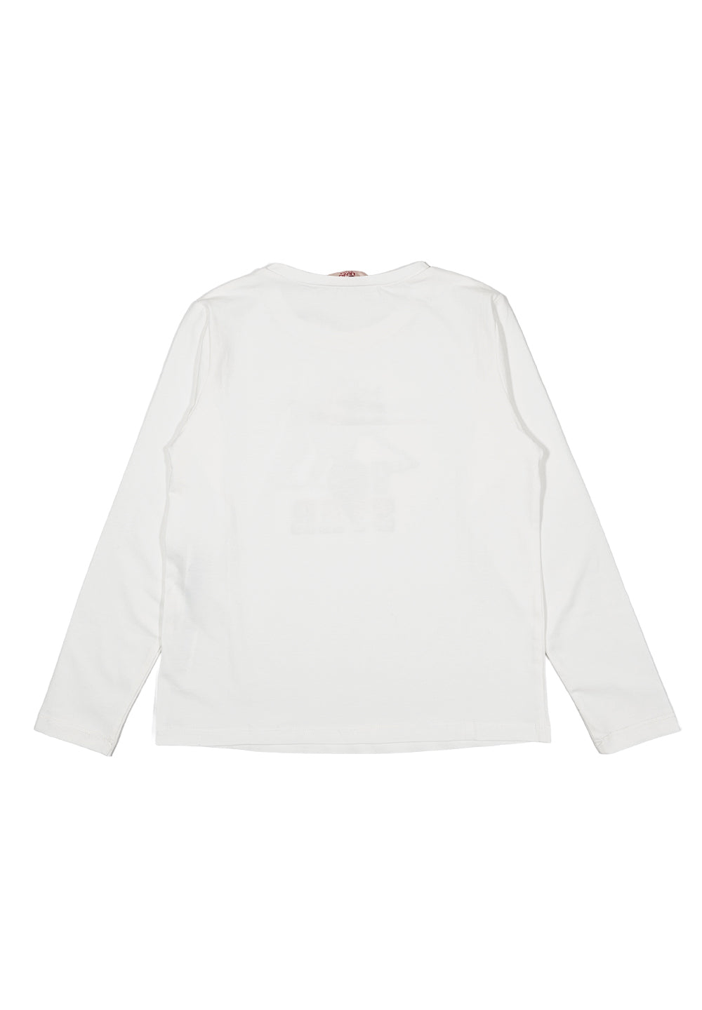 T-shirt bianca per bambina