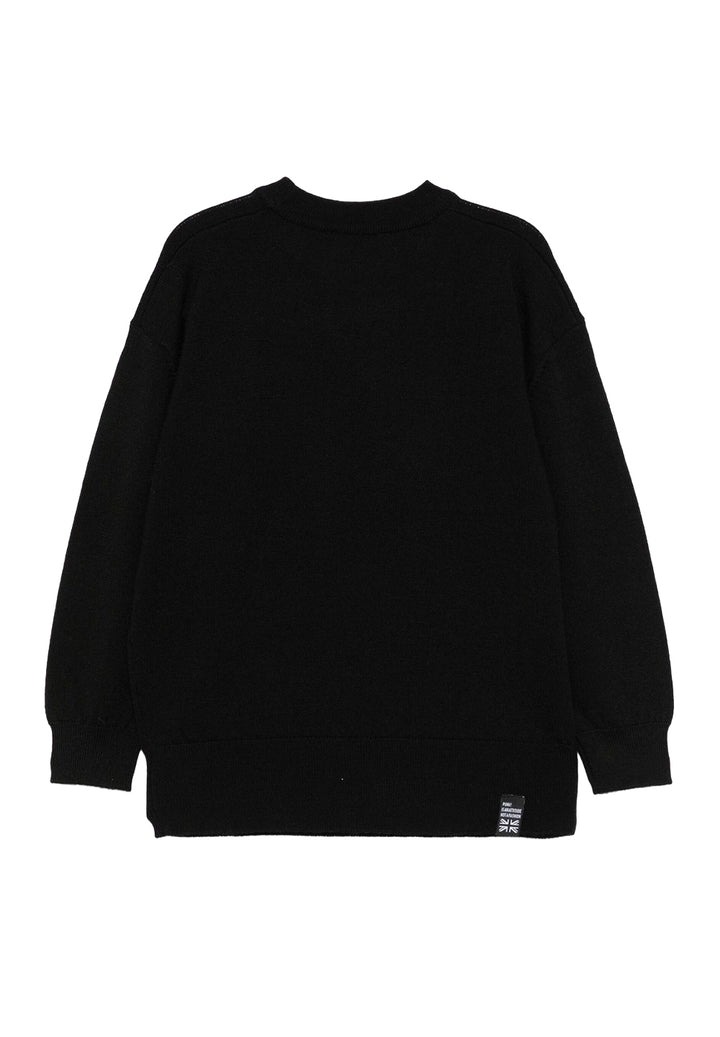 Maglione nero per bambino