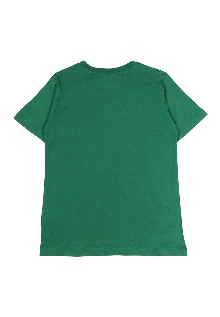 T-shirt verde per bambino