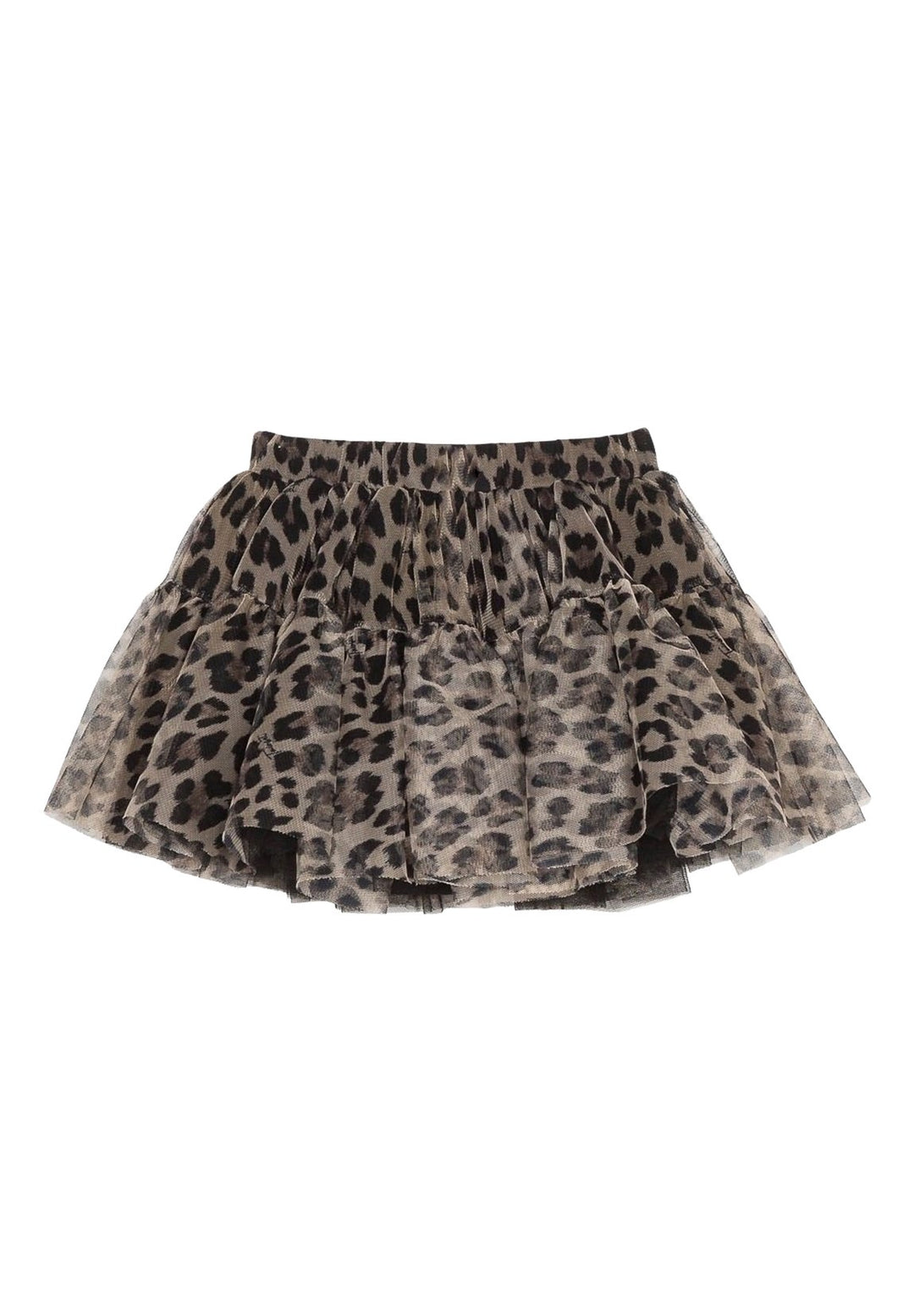Gonna leopardata per neonata