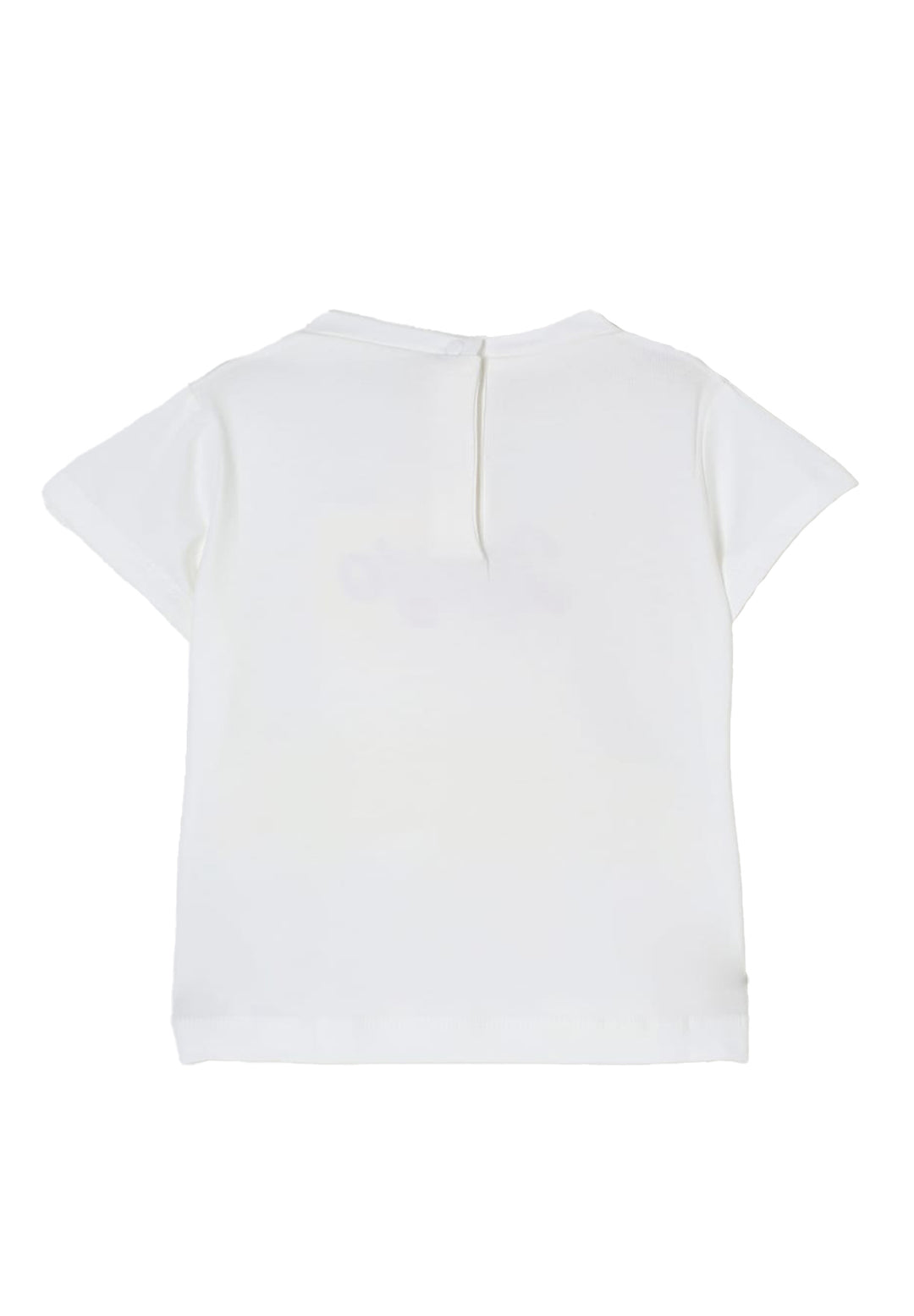 T-shirt bianca per neonata