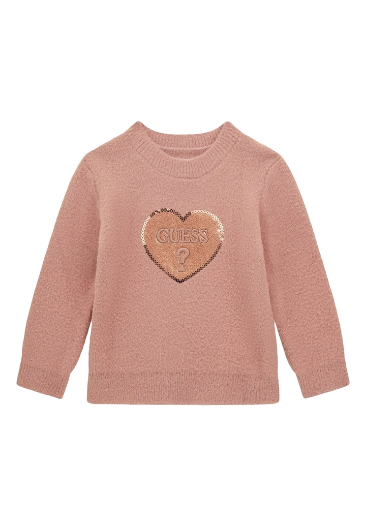 Maglione rosa per bambina