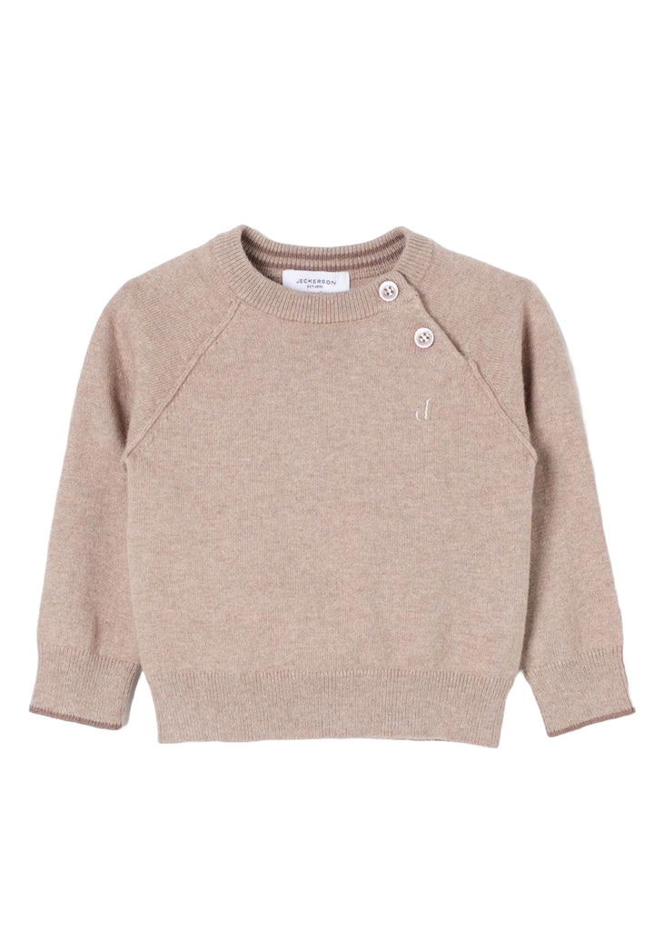 Maglioncino beige per neonato