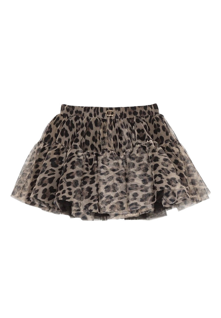 Gonna leopardata per neonata