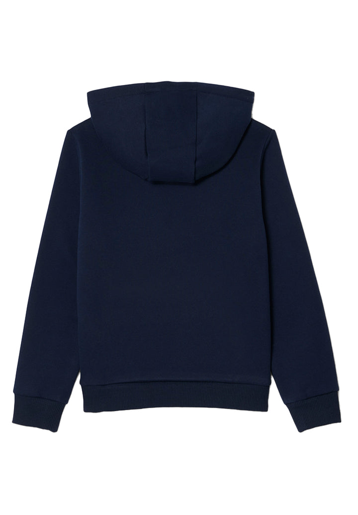Felpa cappuccio blu navy per bambino