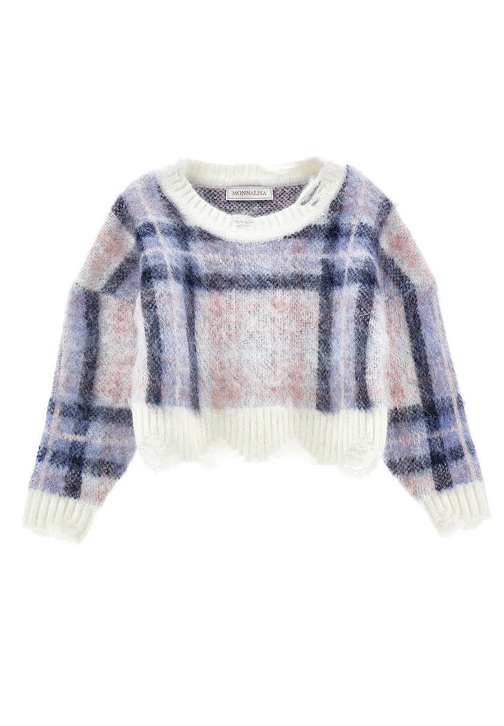 Blue sweater for girls