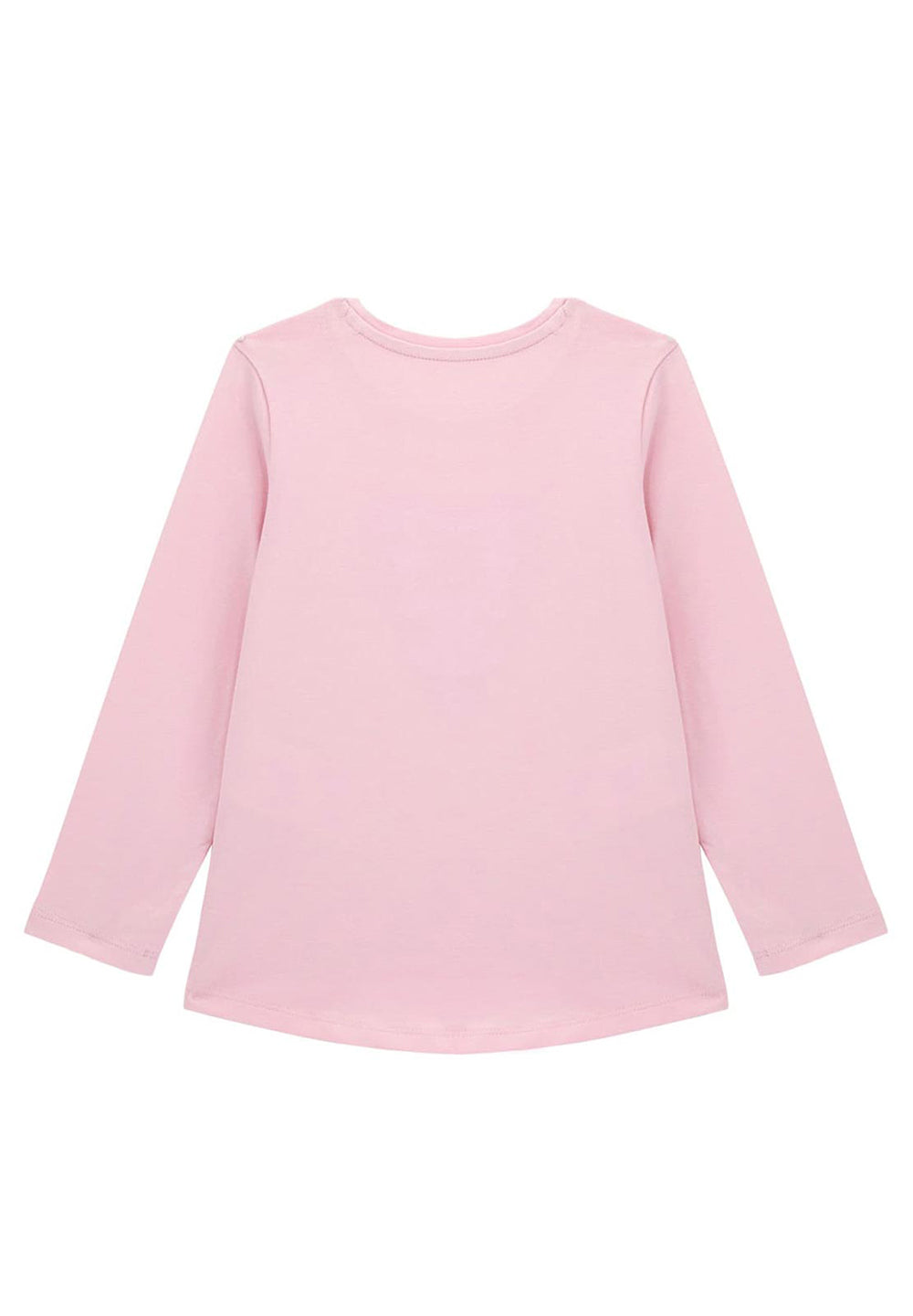 T-shirt rosa cipria per bambina