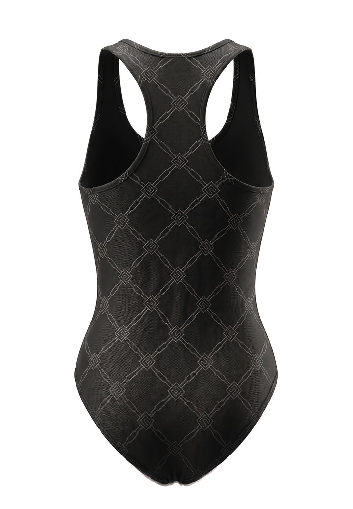 Costume intero nero per bambina