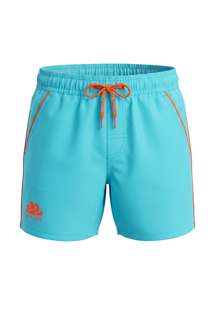 Costume boxer celeste per bambino