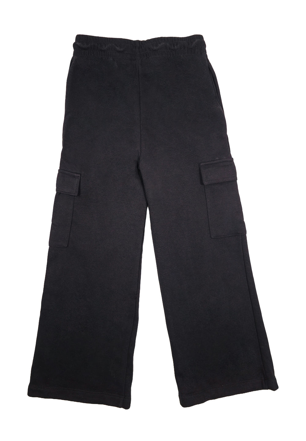 Pantalone felpa nero per bambina