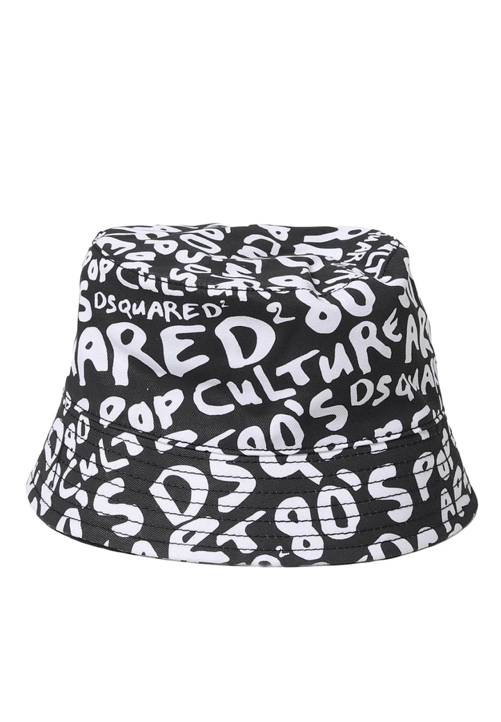 Cappello bianco-nero per bambino