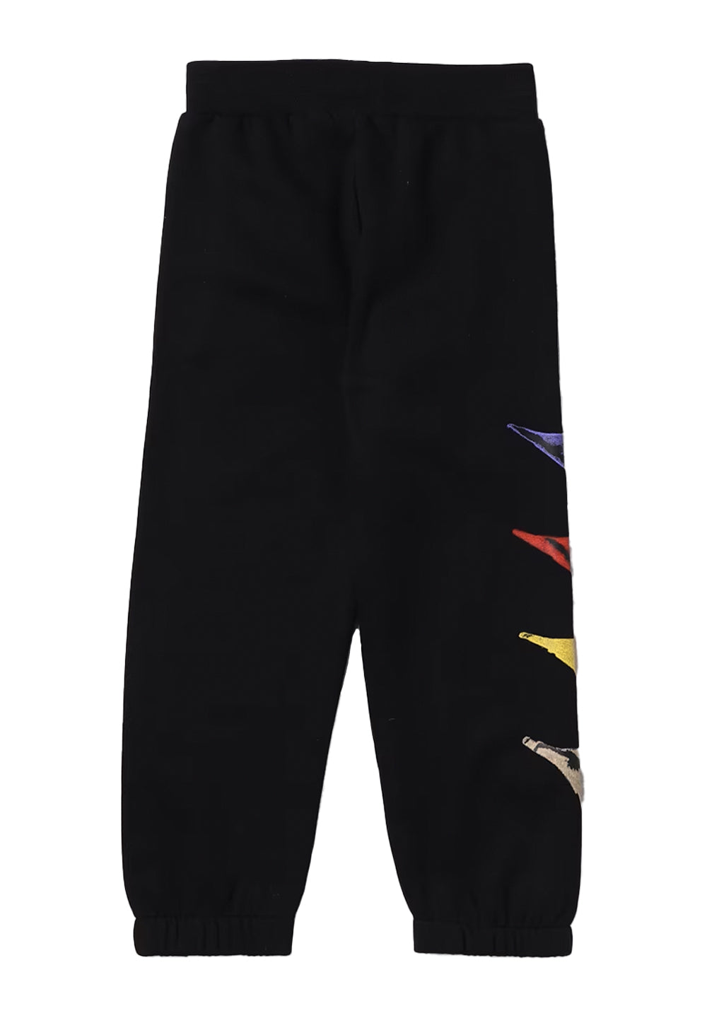 Black fleece trousers for boy