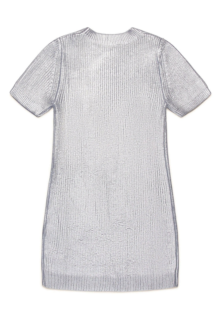 Vestito argento per bambina