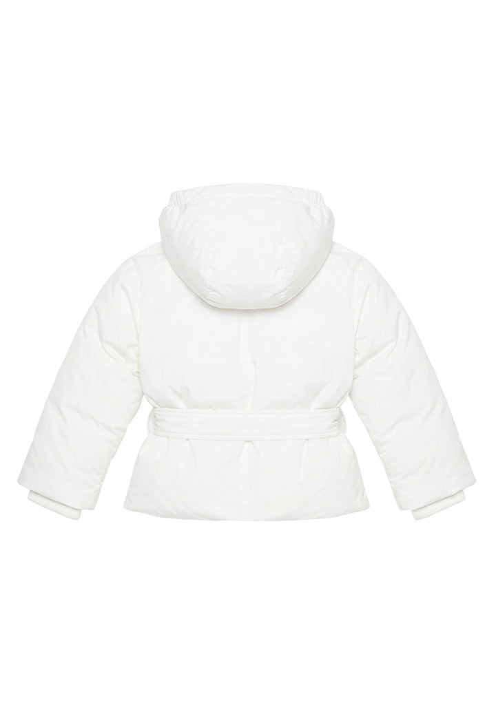 Giubbotto bianco per bambina