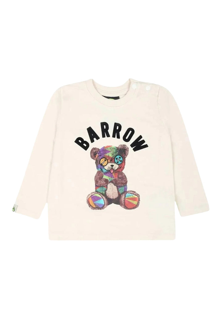 T-shirt crema per neonato