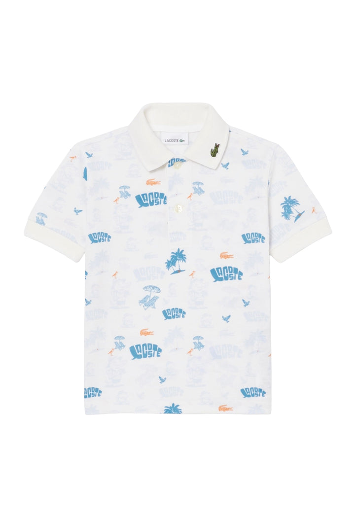 Polo bianca per bambino