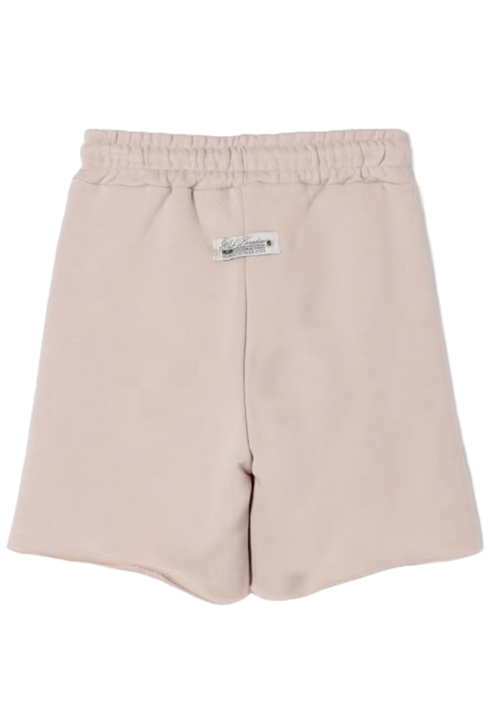 Bermuda felpa beige per bambino