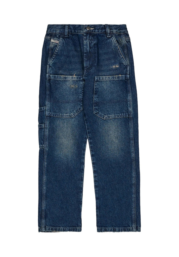 Jeans blu denim per bambino